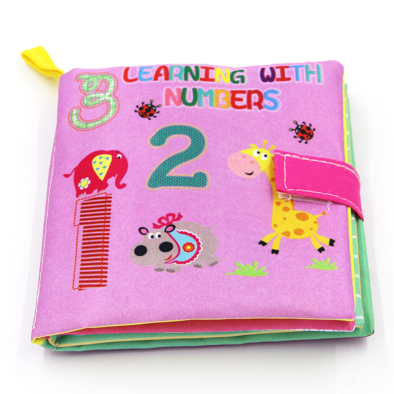 Cloth Books for Babies with Rattle